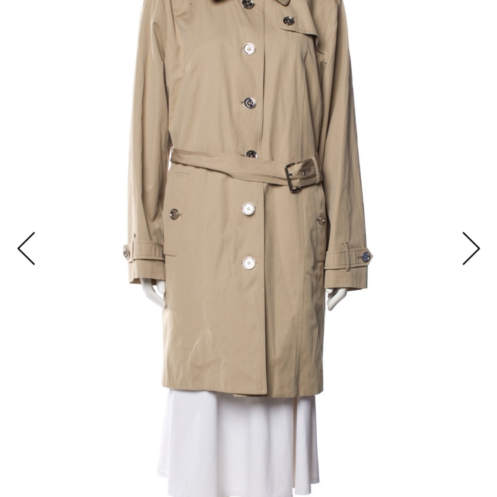 Michael Kors Tan Trench Coat